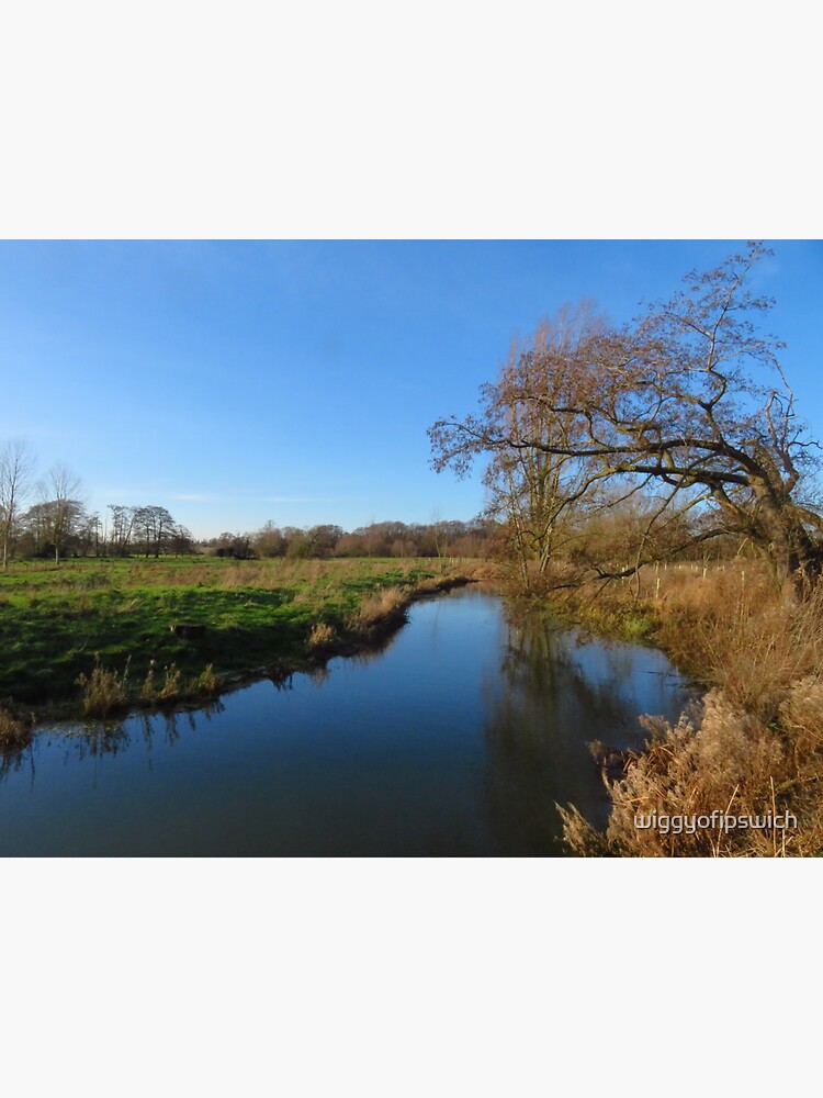 "Near The Source Of The River Deben" Sticker for Sale by wiggyofipswich