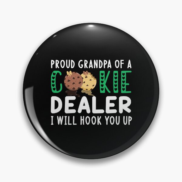 Item preview, Proud Grandpa Of A Cookie Dealer | Cookie Lover Gift | Grandpa Gift designed and sold by AMINE  ★★★★★.