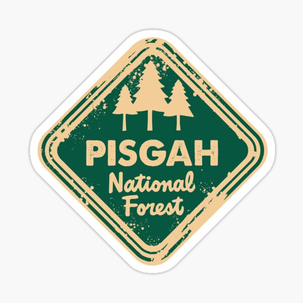 Vista previa del artículo con la obra «Bosque Nacional Pisgah», diseñado y vendido por ginkgotees.