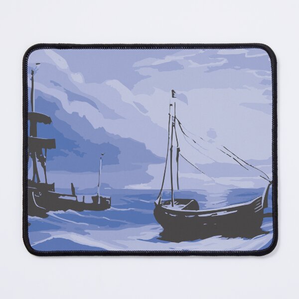 Item preview, Abstract Seascape Illustration:- Abstract Seascape Wall Art-Abstract Sea Painting designed and sold by typoinspired.
