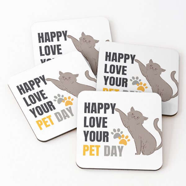 Item preview, happy national love your pet day designed and sold by xkiyal Art.