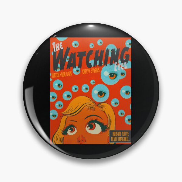 Item preview, The Watching Eyes | Vintage Fictional Horror Art designed and sold by TheJadeCat.