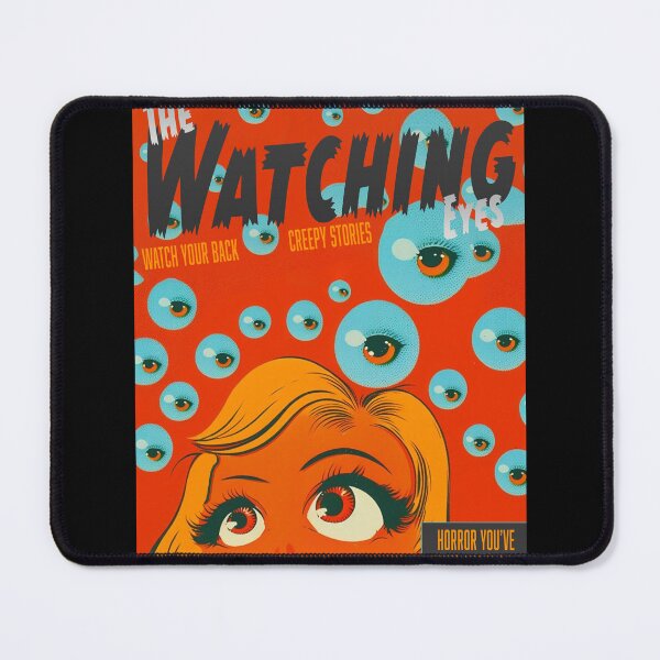 Item preview, The Watching Eyes | Vintage Fictional Horror Art designed and sold by TheJadeCat.