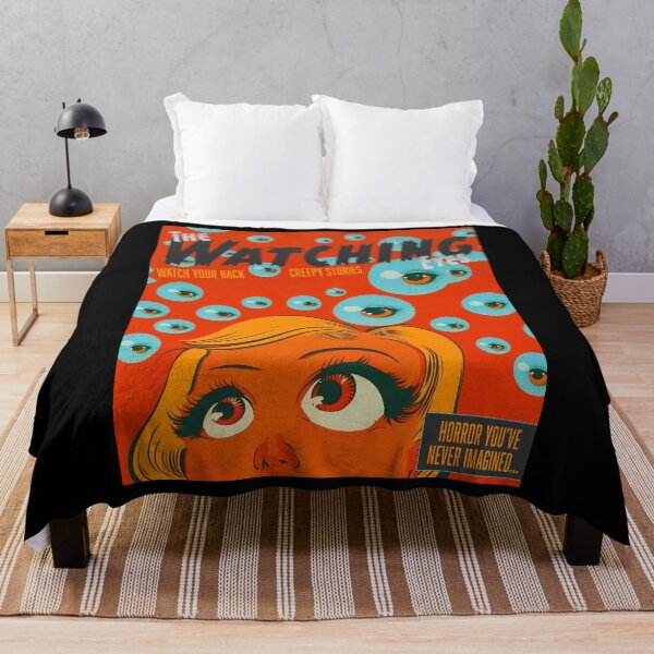 Item preview, The Watching Eyes | Vintage Fictional Horror Art designed and sold by TheJadeCat.