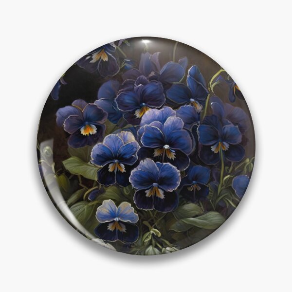 Item preview, Blue Violas  designed and sold by Vanover Designs.