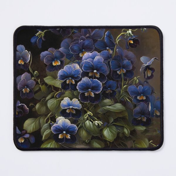 Item preview, Blue Violas  designed and sold by Vanover Designs.