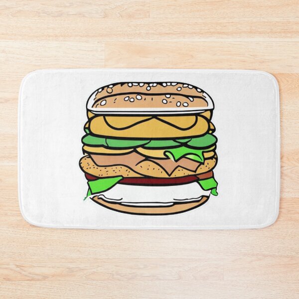 Item preview, Burger Land - A Cartoon Guide to the Best Burgers designed and sold by WBP Mart.