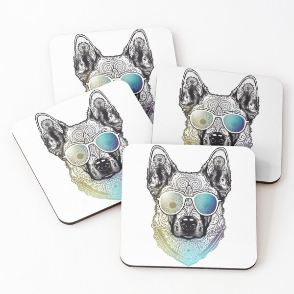 Item preview, Cool Alsatian  designed and sold by Deborah Regan.