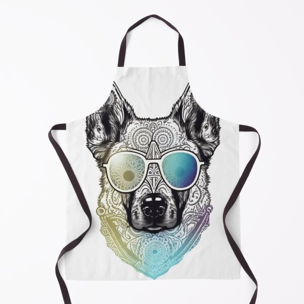 Item preview, Cool Alsatian  designed and sold by Deborah Regan.