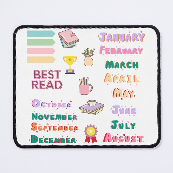 Item preview, Sticker Pack, reader journal designed and sold by lubookshop.