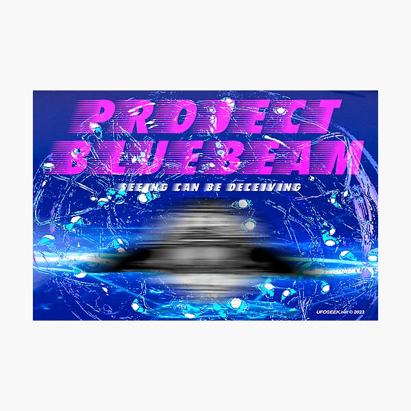 Project Blue Beam Photographic Print