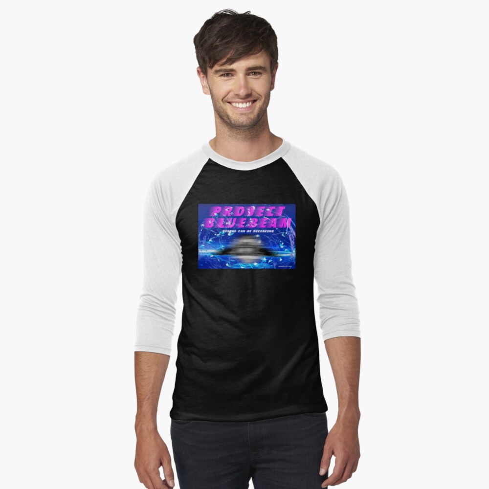 Item preview, Baseball ¾ Sleeve T-Shirt designed and sold by EyeMagined.