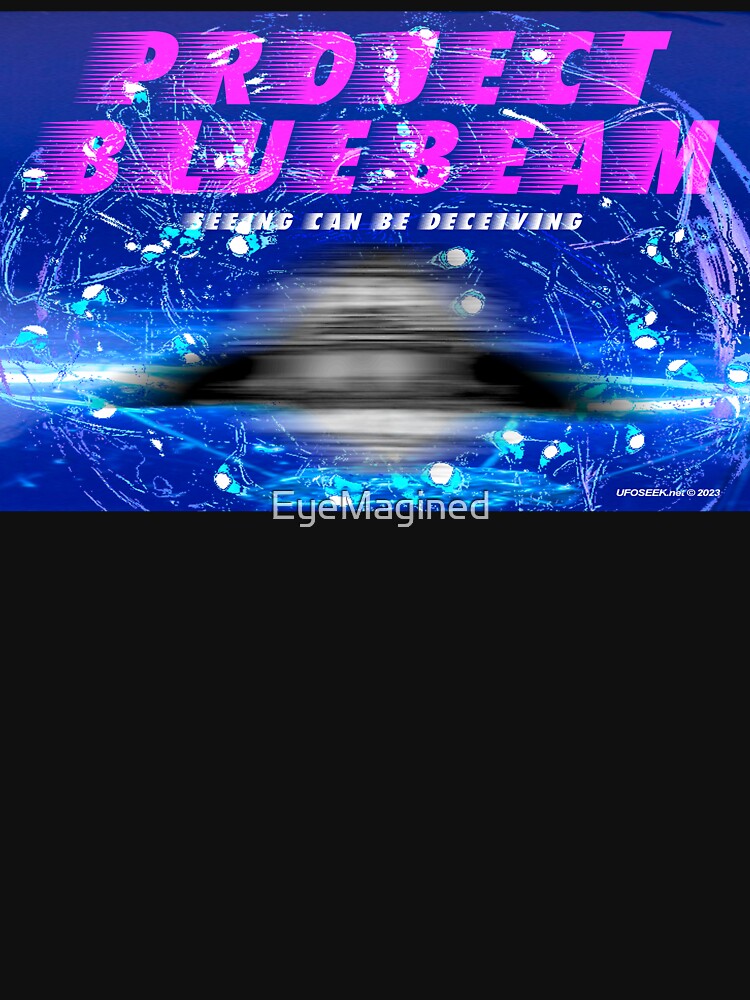 Thumbnail 7 of 7, Essential T-Shirt, Project Blue Beam designed and sold by EyeMagined.