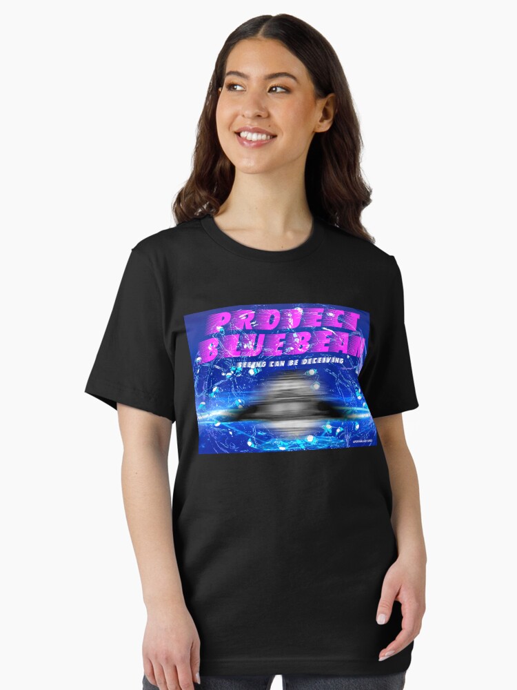 Thumbnail 2 of 7, Essential T-Shirt, Project Blue Beam designed and sold by EyeMagined.