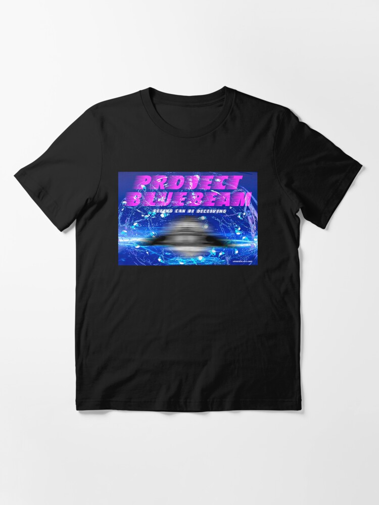 Thumbnail 3 of 7, Essential T-Shirt, Project Blue Beam designed and sold by EyeMagined.