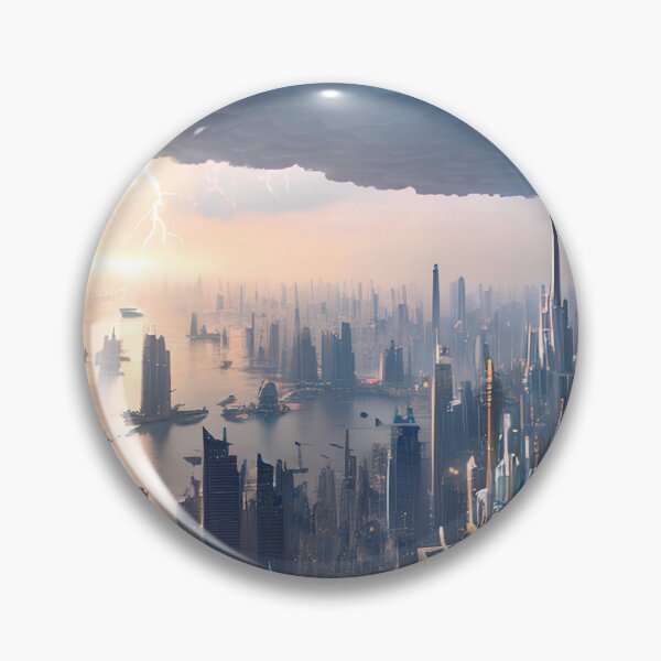 Artikelvorschau, Illuminate Your World with a Clean and Bright Sky City entworfen und verkauft von D3monic.