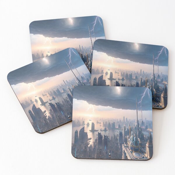 Item preview, Illuminate Your World with a Clean and Bright Sky City designed and sold by D3monic.
