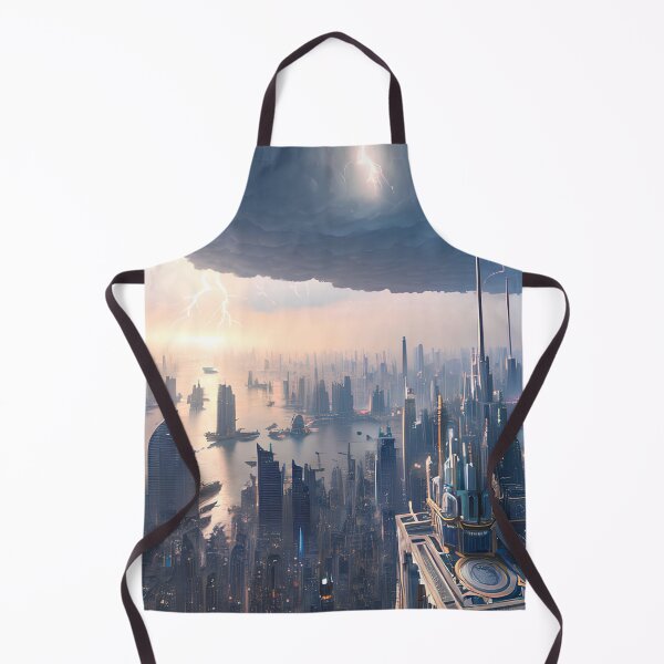 Aperçu de l'œuvre Illuminate Your World with a Clean and Bright Sky City créée et vendue par D3monic.