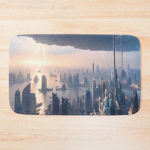 Item preview, Illuminate Your World with a Clean and Bright Sky City designed and sold by D3monic.