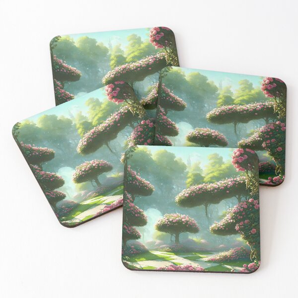Item preview, Forest of June Roses designed and sold by FamiliarPufferfish.