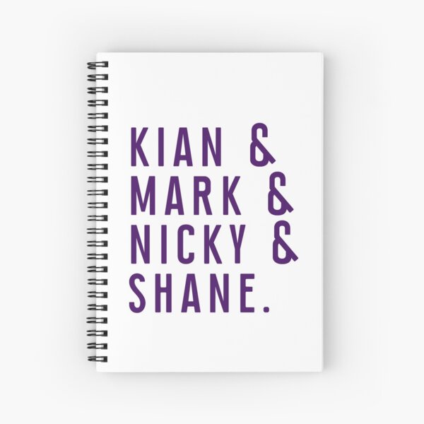 westlife Spiral Notebook