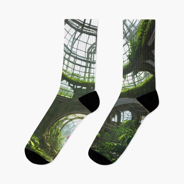 Item preview, Journey Through the Overgrown Vines of a Domed Utopia City designed and sold by D3monic.