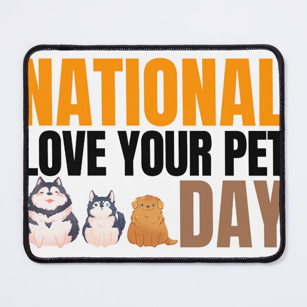 Item preview, national love your pet day designed and sold by xkiyal Art.