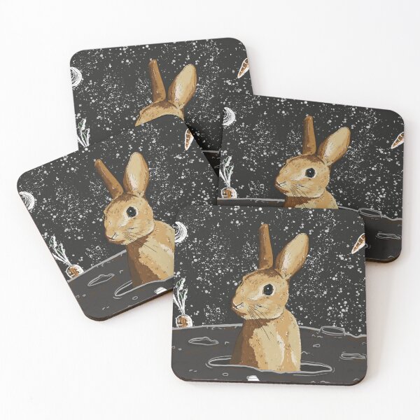Item preview, Rabbit in space designed and sold by kukkaihk.