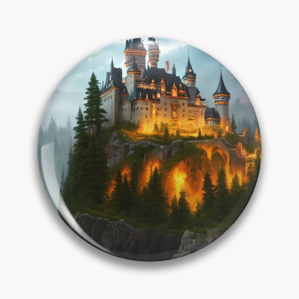 Artikelvorschau, Lost in the Magic: A Full Portrait of a Castle in a Forest entworfen und verkauft von D3monic.