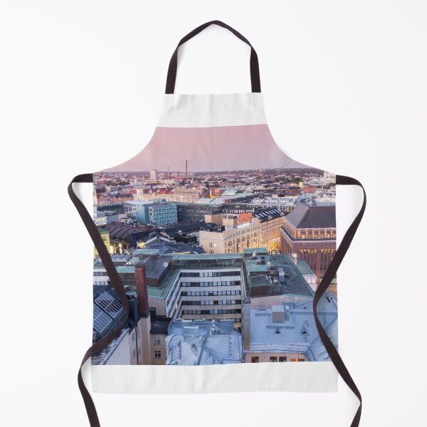Item preview, Twilight over Helsinki rooftops designed and sold by yhelfman.