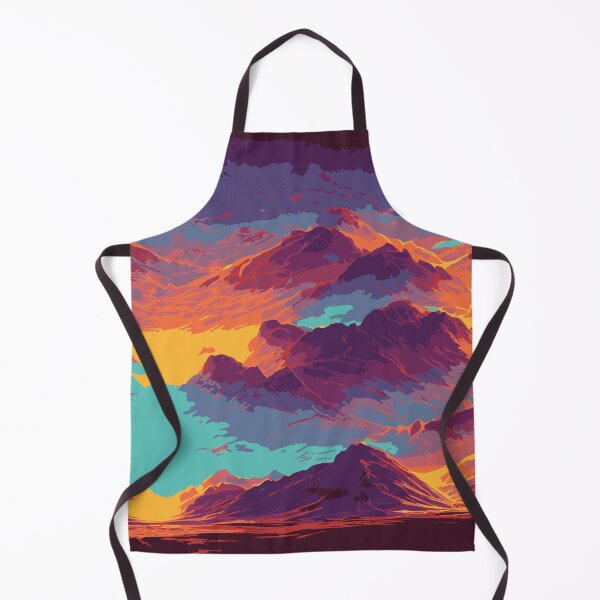 Item preview, Vintage Abstract Mountain Illustration:- Abstract Landscape Illustration of Mountain Scenery designed and sold by typoinspired.