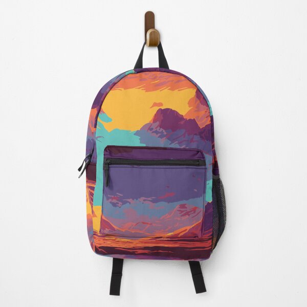 Item preview, Vintage Abstract Mountain Illustration:- Abstract Landscape Illustration of Mountain Scenery designed and sold by typoinspired.