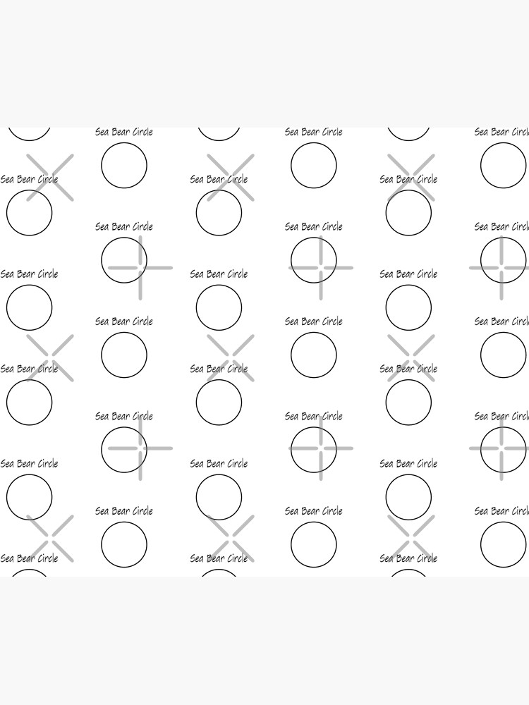 "Sea Bear Circle" Tapestry by DJBALOGH Redbubble