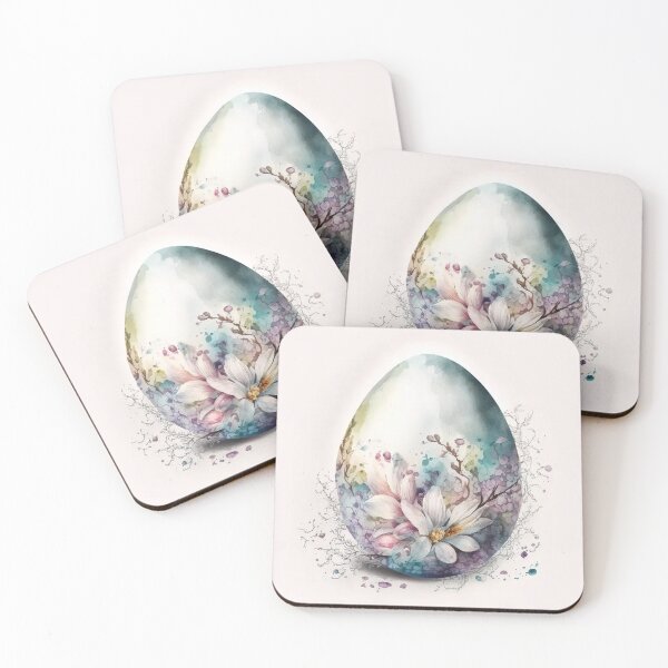 Item preview, Digital Watercolor Easter Egg designed and sold by CircuitScream.