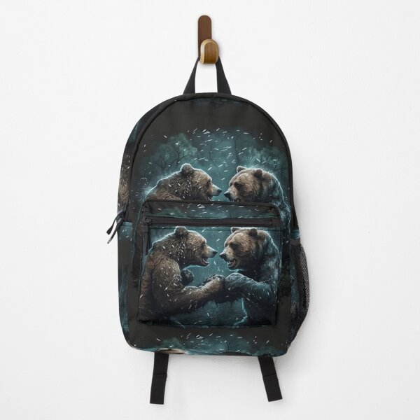 Item preview, Grizzly bears in a forest designed and sold by SamarK99.