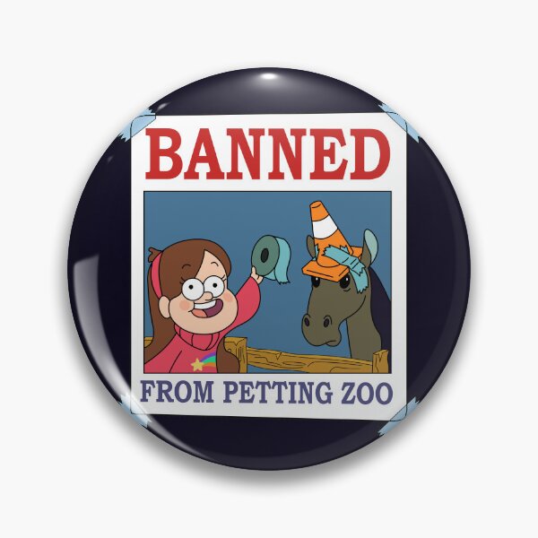 Item preview, Banned From Petting Zoo designed and sold by robotghost.