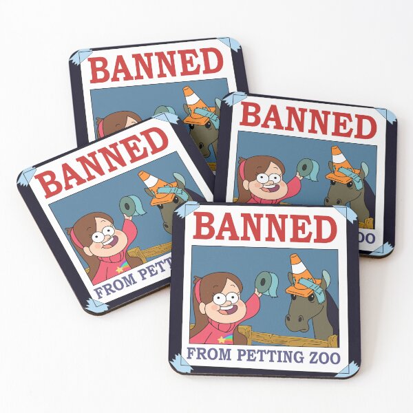 Item preview, Banned From Petting Zoo designed and sold by robotghost.