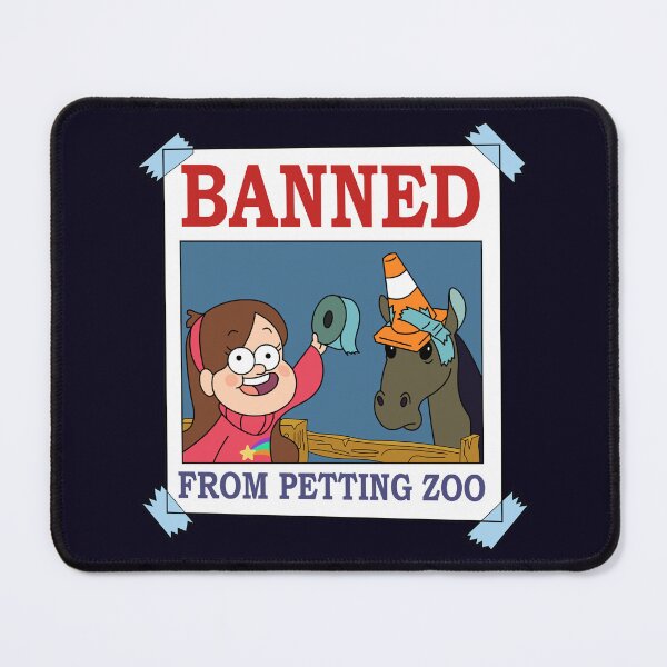 Item preview, Banned From Petting Zoo designed and sold by robotghost.