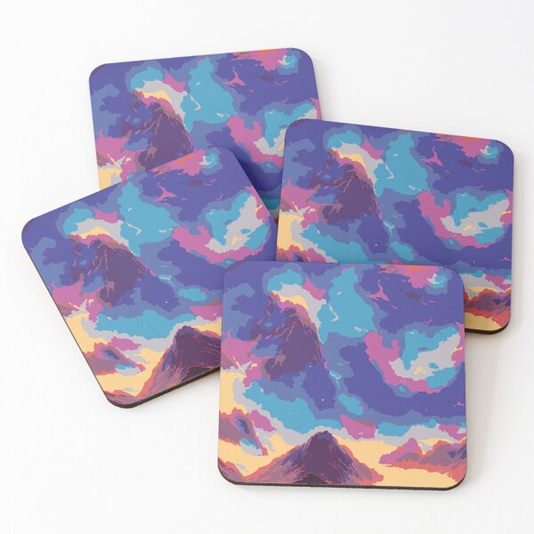 Item preview, Vintage Abstract Mountain Illustration:- Abstract Landscape Illustration of Mountain Scenery designed and sold by typoinspired.