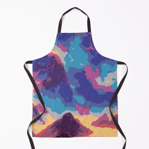 Item preview, Vintage Abstract Mountain Illustration:- Abstract Landscape Illustration of Mountain Scenery designed and sold by typoinspired.