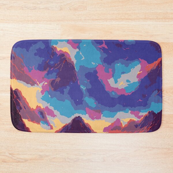 Item preview, Vintage Abstract Mountain Illustration:- Abstract Landscape Illustration of Mountain Scenery designed and sold by typoinspired.