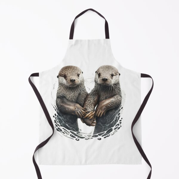 Item preview, Significant Otters - Otters Holding Hands designed and sold by DOPANDA ..