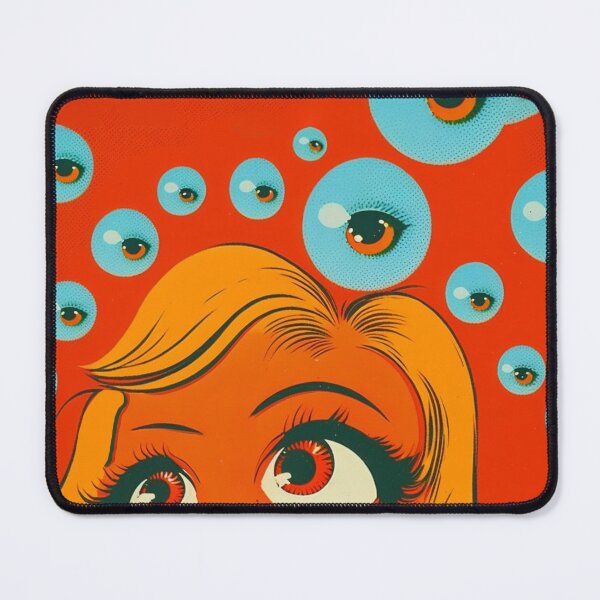 Item preview, Vintage Eyeball Horror Art designed and sold by TheJadeCat.