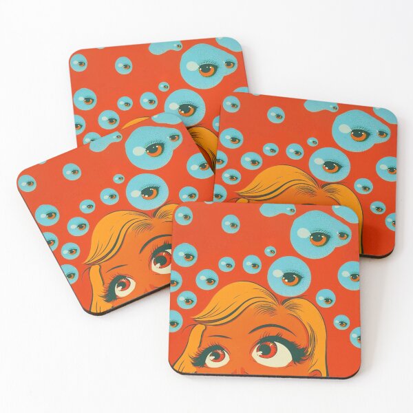 Item preview, Vintage Eyeball Horror Art designed and sold by TheJadeCat.