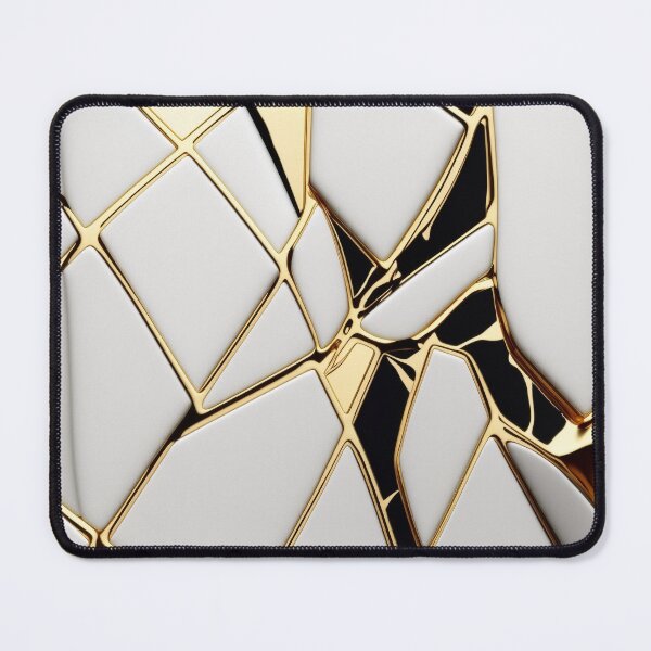 Item preview, White Gold Kintsugi designed and sold by GenerationGems.