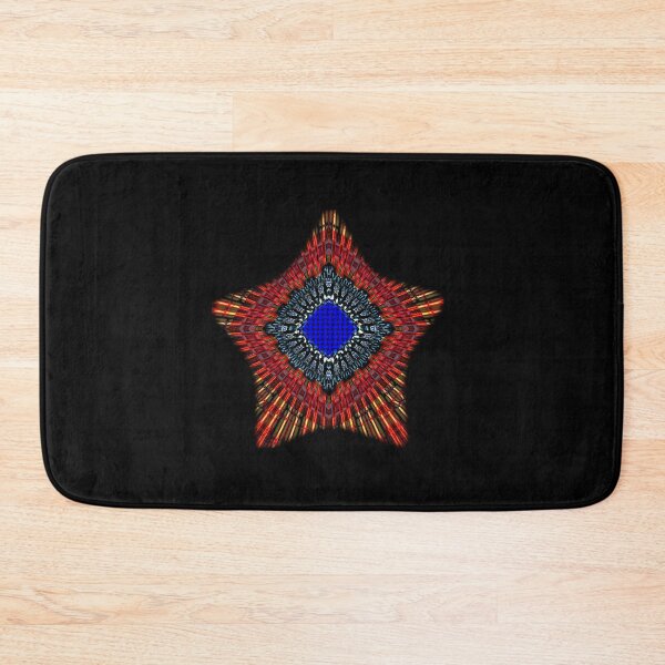 Item preview, Blue Centered Red Star Illusion designed and sold by PPPimp.