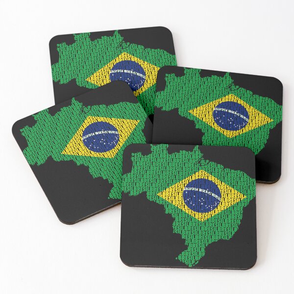 Item preview, Map of Brazil (Brazil) designed and sold by UrWorldCtries.