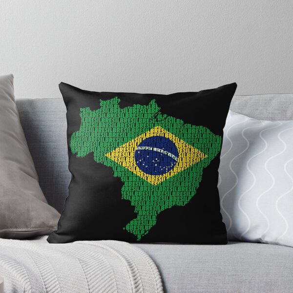 Item preview, Map of Brazil (Brazil) designed and sold by UrWorldCtries.