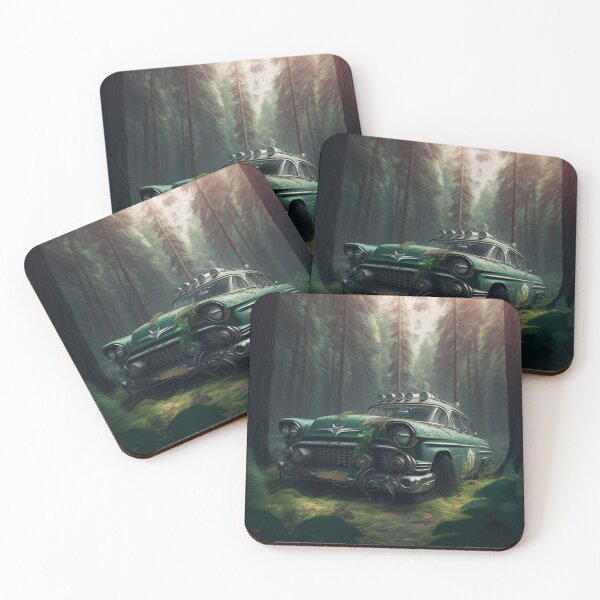 Item preview, neo retro car forest designed and sold by osamart.