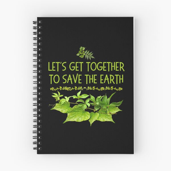 Item preview, Let's Get Together To Save The Earth Green Design designed and sold by EarthArtDesigns.